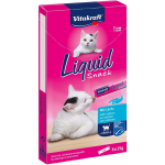Vitakraft Cat Liquid Snack 6 stuks - Kattensnack - Zalm
