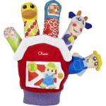 Chicco handpop boerderij junior katoen/pluche one size