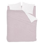 Snoozing Pierrot Dekbedovertrek - Lits-jumeaux (240x200/220 Cm + 2 Slopen) - Katoen - Pink - Roze