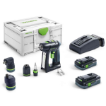 Festool C 18 HPC 4,0 I-Set Accu-schroefboormachine | 18 V