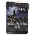 Harry Potter deken junior 140 x 200 cm polyester/quilt - Zwart