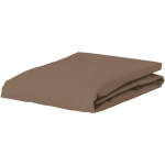 Essenza Premium Percale hoeslaken Cafe Noir - Bruin