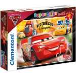 Clementoni Supercolor Maxi Puzzel Cars 2 60 Stukjes (26424)