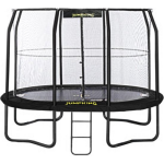 Jumpking Trampoline Met Net En Ladder Jumppod Oval 351 X 244 Cm (2016) - Zwart