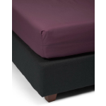 Essenza Premium Percale Hoeslaken Masala - Rood