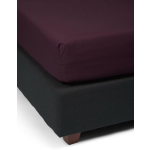 Essenza Premium Percale Hoeslaken Burgundy - Rood