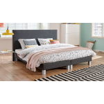 Box Lugo Vlak Met Bridge Matras - 140 x 210 cm - charcoal