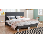 Box Lugo Vlak Met Bridge Matras - 160 x 210 cm - charcoal