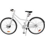 TOM City Bike Deluxe 26 Inch 45 Cm Unisex 2v Schijfrem - Wit