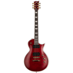 Deluxe EC-1000T CTM See Thru Black Cherry elektrische gitaar met chambered full thickness body