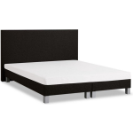 Box Leeds Vlak Met Bridge Matras - 140 x 200 cm - Zwart