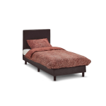 Boxspring Invito Vlak Met Bridge Matras - 90 x 200 cm - donkergrijs