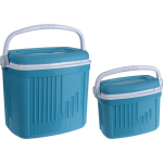 2x Koelboxen Kunststof 8/32 Liter - Koelboxen Set 2 Stuks - Blauw