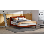 Boxspring Viggo Vlak Met Silver Pocket Deluxe Foam Matras - 180 x 200 cm - adore koper