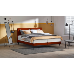 Boxspring Viggo Vlak Met Silver Pocket Deluxe Foam Matras - 160 x 210 cm - adore koper