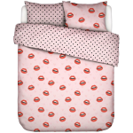 Covers & Co Dekbedovertrek Kiss My Sass - 140 x 200/220 cm - Roze