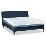 M line Boxspring Elite Cocoon Vlak Met Slow Motion 2 Matras - 200 x 200 cm - Blauw