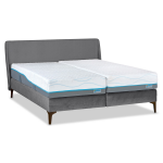 M line Boxspring Elite Cocoon Vlak Met Slow Motion 2 Matras - 180 x 210 cm - Grijs