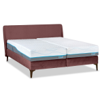 M line Boxspring Elite Cocoon Vlak Met Slow Motion 2 Matras - 160 x 200 cm - Roze