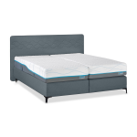 M line Boxspring Supreme Curves Vlak Met Slow Motion 2 Matras - 160 x 210 cm - sky