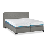 M line Boxspring Supreme Curves Vlak Met Slow Motion 2 Matras - 160 x 220 cm - Grijs