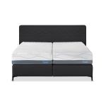 M line Boxspring Supreme Curves Vlak Met Slow Motion 2 Matras - 180 x 210 cm - Zwart