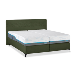 M line Boxspring Supreme Curves Vlak Met Slow Motion 2 Matras - 180 x 220 cm - hunter