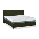 M line Boxspring Supreme Curves Vlak Met Slow Motion 2 Matras - 160 x 200 cm - army