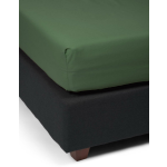 Essenza Hoeslaken Premium Percale - 100 x 200 cm - Groen