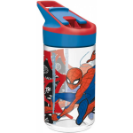 Marvel drinkfles Spider Man jongens 480 ml tritan transparant