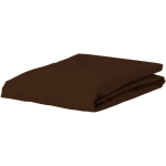 Essenza Premium Percale Hoeslaken 90 x 220 cm - Bruin