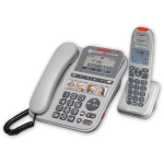 Amplicomms Senioren Combi Vaste + Dect Telefoon Powertel 2880