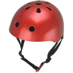 KiddiMoto helm Metallic Red , medium