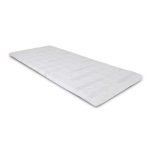 Koudschuim Topmatras Foam Deluxe - 180 x 220 cm - Silver