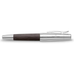 Faber Castell Vulpen Faber-castell E-motion Chroom/ Perenhout F - Negro