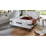 M line Boxspring Elite Lines Verstelbaar Met Slow Motion 2 Matras - 160 x 210 cm - ivory