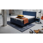 M line Boxspring Supreme Square Verstelbaar Met Slow Motion 2 Matras - 180 x 210 cm - Blauw