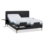 M line Boxspring Elite Lines Verstelbaar Met Slow Motion 2 Matras - 160 x 200 cm - Zwart