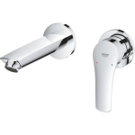 Grohe Eurosmart wastafelmengkraan 17.1cm uitloop Chroom 29337003