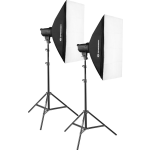 Bresser BRT-200B Studio flitsset 2x 200W