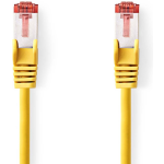 CAT6 S/FTP kabel 0,25m geel
