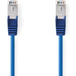 CAT5e SF/UTP kabel blauw 10m