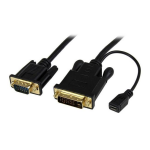 Startech DVI-D naar VGA actieve kabel M/M 1,8m