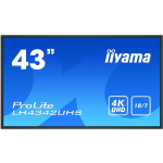 iiyama ProLite LH4342UHS-B3 monitor - Zwart