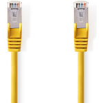 CAT5e SF/UTP kabel geel 15m