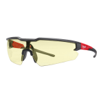 Milwaukee 4932478927 Veiligheidsbril - kraswerend&anti-condens - geel