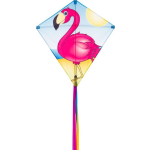 Invento Diamantvlieger Eddy Flamingo 68 Cm/blauw - Roze