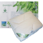 iSleep Enkel Dekbed Bamboo Comfort Deluxe - Lits-jumeaux Xl 260x220 Cm - Wit