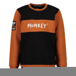 Me & My Monkey Sweater - Zwart