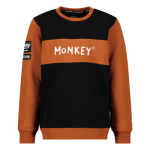 Me & My Monkey Sweater - Zwart